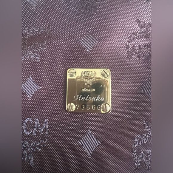 MCM Visetos Nylon Handbag - Picture 13 of 16